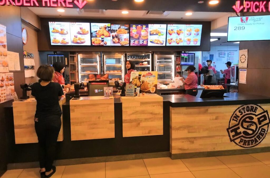 KFC Outlet List at Puchong